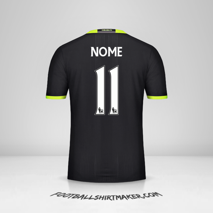 Maglia Chelsea 2016/17 Seconda -  nome - 11