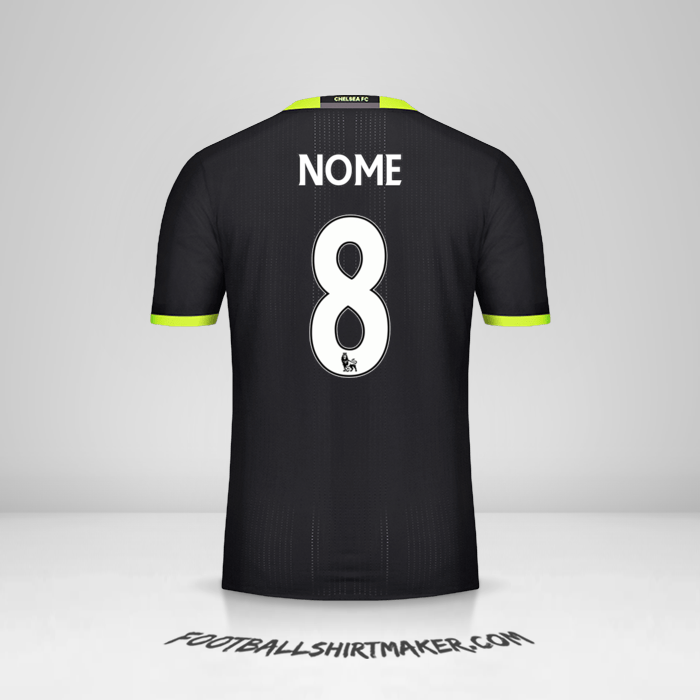 Maglia Chelsea 2016/17 Seconda -  nome - 8