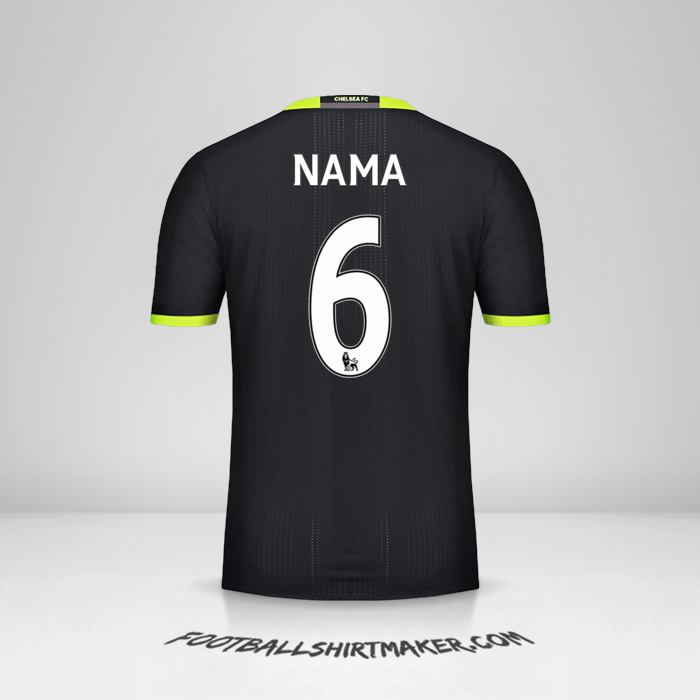 Jersey Chelsea 2016/17 Alternatif -  nama - 6