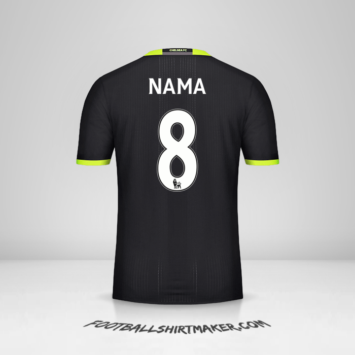 Jersey Chelsea 2016/17 Alternatif -  nama - 8