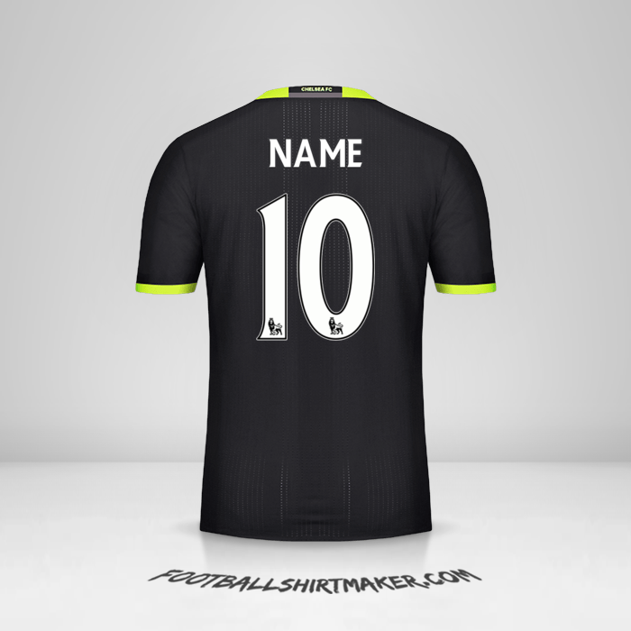 Trikot Chelsea 2016/17 Auswärts -  name - 10