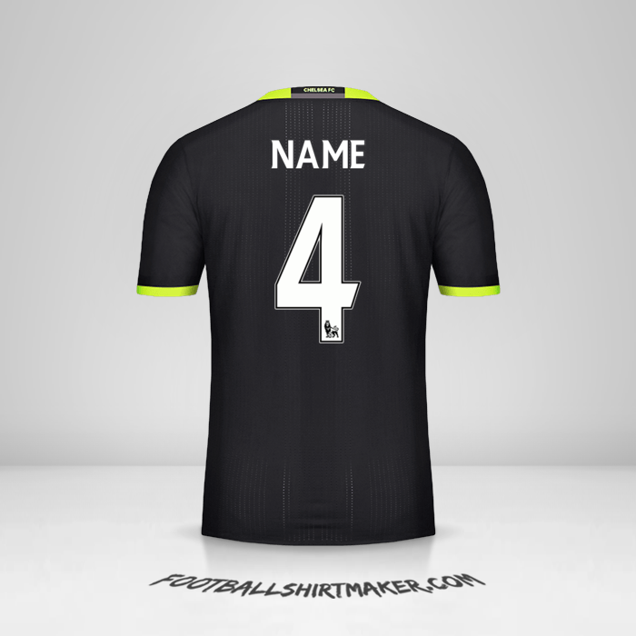 Jersey Chelsea 2016/17 Away -  name - 4