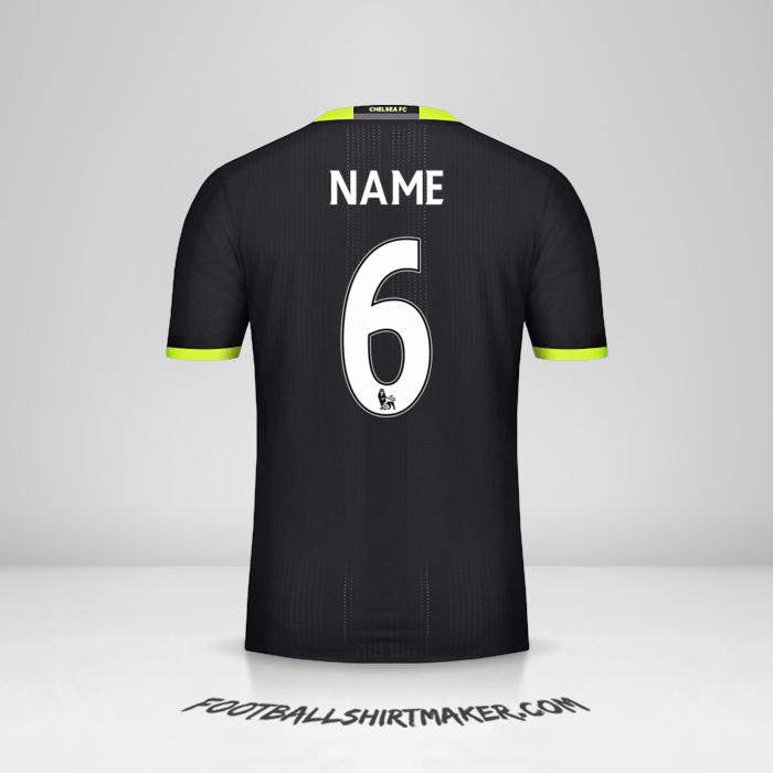 Jersey Chelsea 2016/17 Away -  name - 6