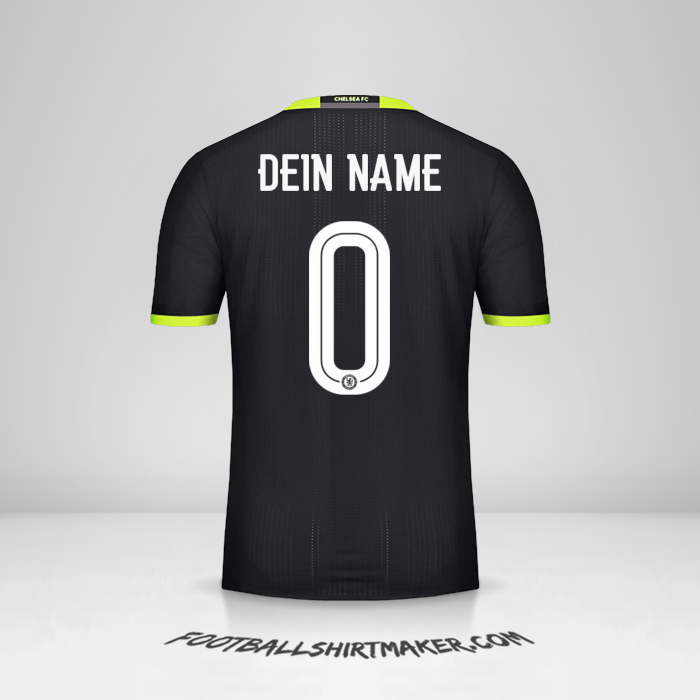 Trikot Chelsea Cup 2016/17 II -  dein name - 0