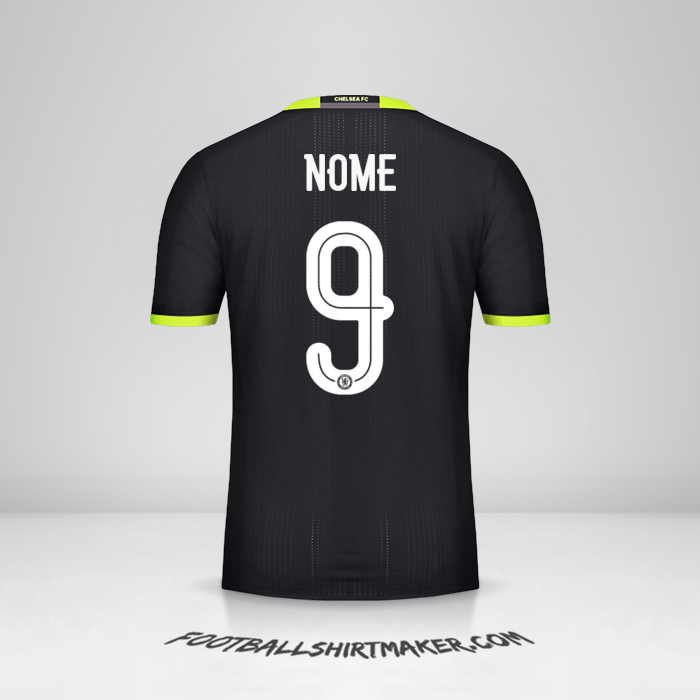 Maglia Chelsea Cup 2016/17 Seconda -  nome - 9