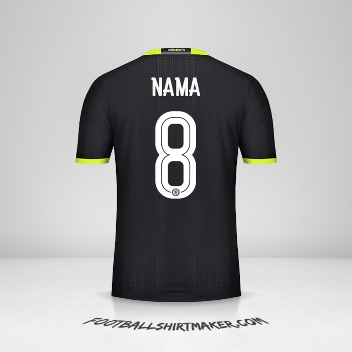 Jersey Chelsea Cup 2016/17 Alternatif -  nama - 8