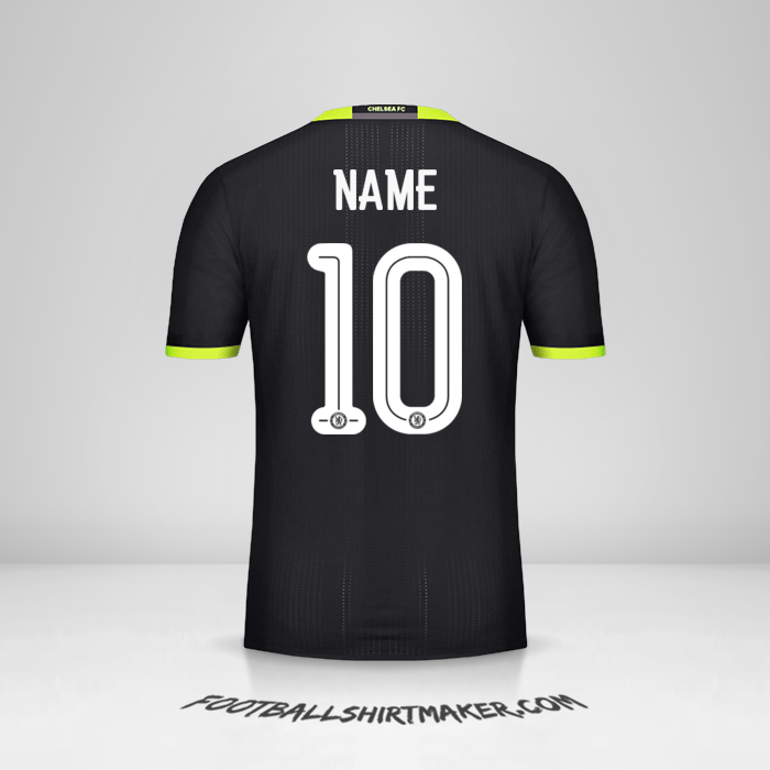 Trikot Chelsea Cup 2016/17 Auswärts -  name - 10