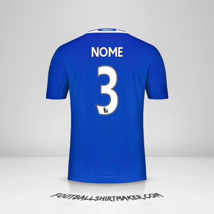 Maglia Chelsea 2016/17 -  nome - 3
