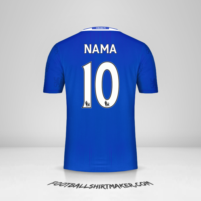 Jersey Chelsea 2016/17 -  nama - 10