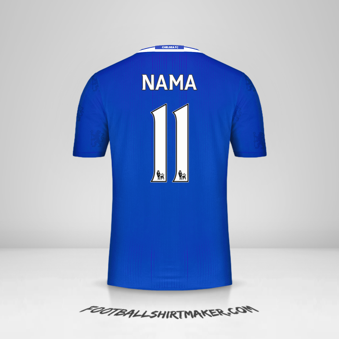 Jersey Chelsea 2016/17 -  nama - 11