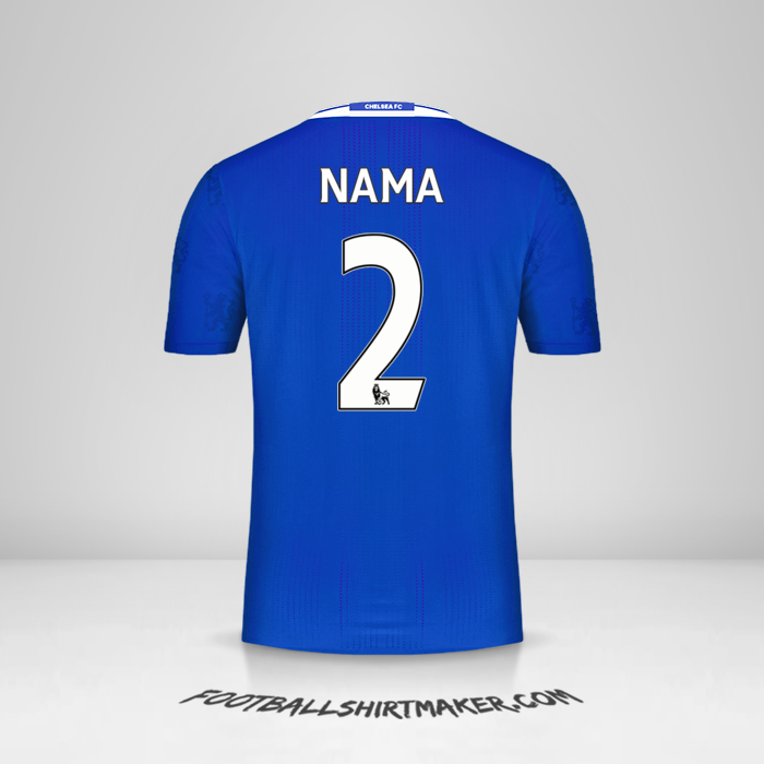 Jersey Chelsea 2016/17 -  nama - 2