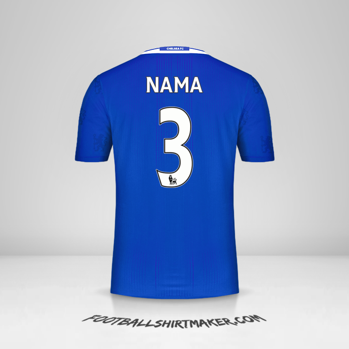 Jersey Chelsea 2016/17 -  nama - 3