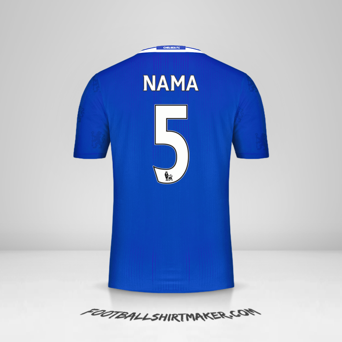 Jersey Chelsea 2016/17 -  nama - 5