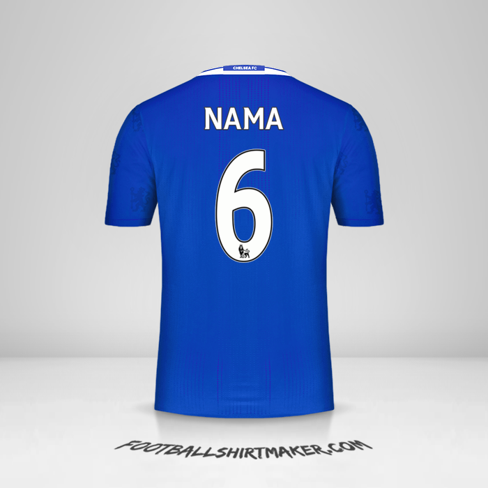 Jersey Chelsea 2016/17 -  nama - 6