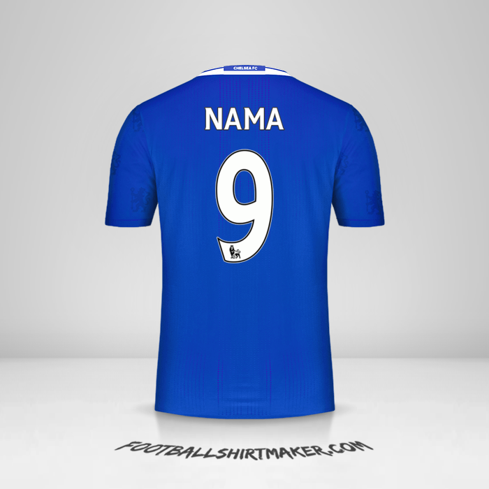 Jersey Chelsea 2016/17 -  nama - 9