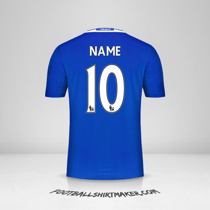 Jersey Chelsea 2016/17 -  name - 10