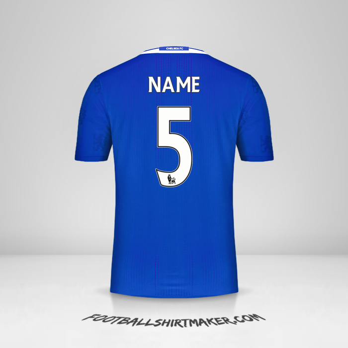 Shirt Chelsea 2016/17 -  name - 5