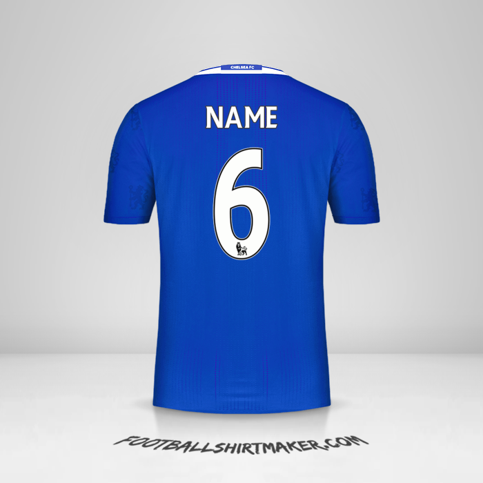 Shirt Chelsea 2016/17 -  name - 6