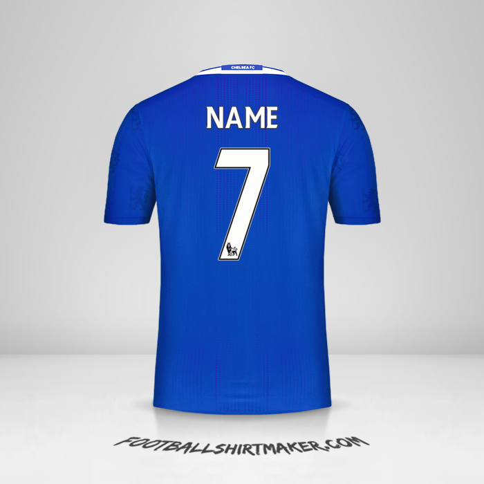 Shirt Chelsea 2016/17 -  name - 7