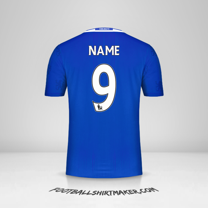 Jersey Chelsea 2016/17 -  name - 9