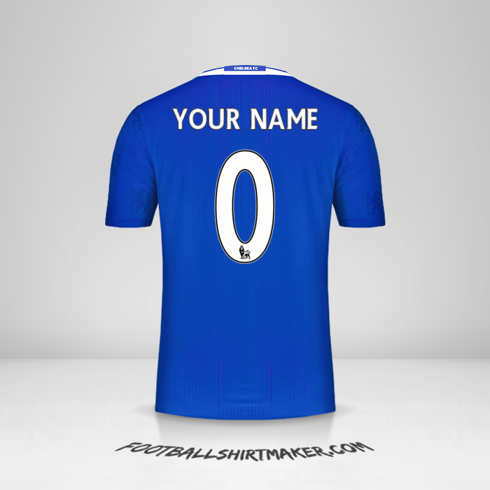 Shirt Chelsea 2016/17 -  your name - 0