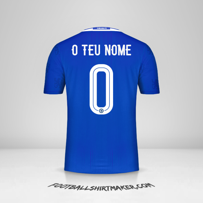 Camisola Chelsea Cup 2016/17 -  o teu nome - 0
