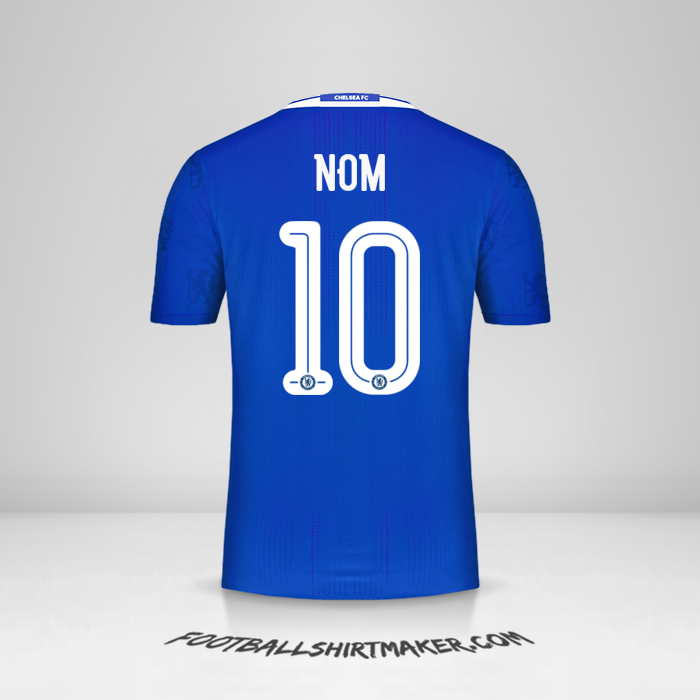 Maillot Chelsea Cup 2016/17 -  nom - 10