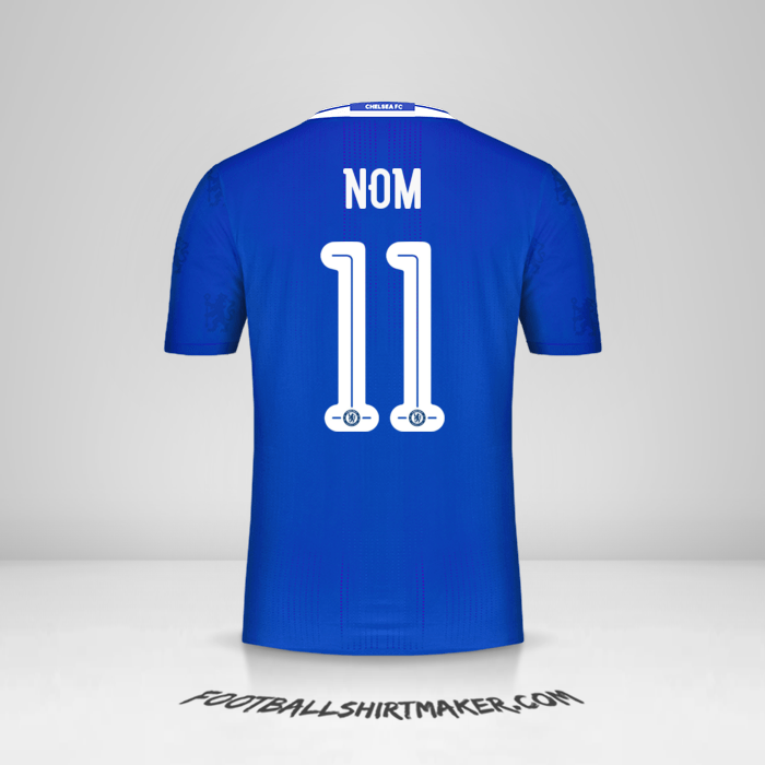 Maillot Chelsea Cup 2016/17 -  nom - 11