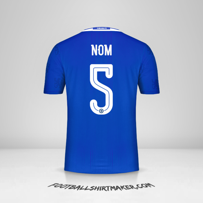 Maillot Chelsea Cup 2016/17 -  nom - 5
