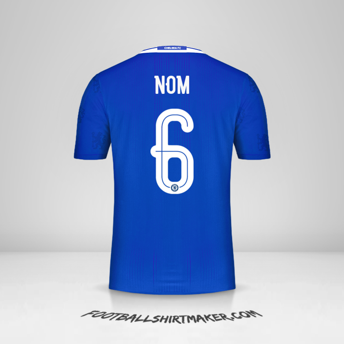 Maillot Chelsea Cup 2016/17 -  nom - 6