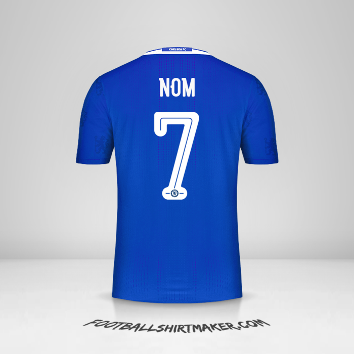 Maillot Chelsea Cup 2016/17 -  nom - 7