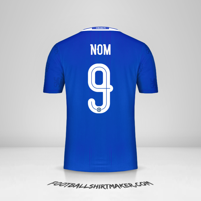 Maillot Chelsea Cup 2016/17 -  nom - 9