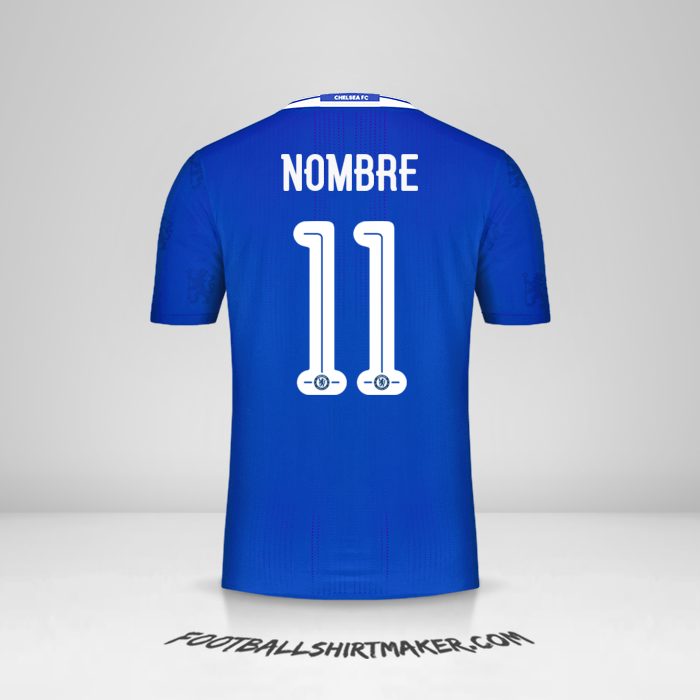 Jersey Chelsea Cup 2016/17 -  nombre - 11