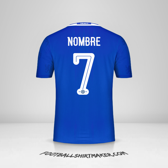 Camiseta Chelsea Cup 2016/17 -  nombre - 7