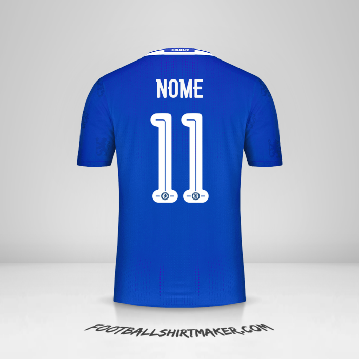 Camisa Chelsea Cup 2016/17 -  nome - 11