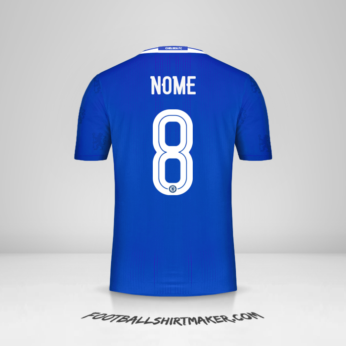 Camisa Chelsea Cup 2016/17 -  nome - 8