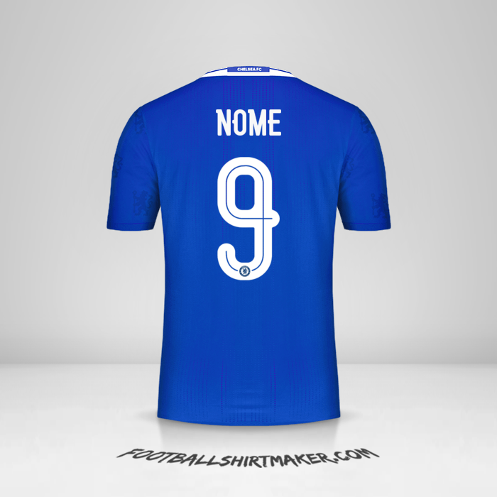 Maglia Chelsea Cup 2016/17 -  nome - 9