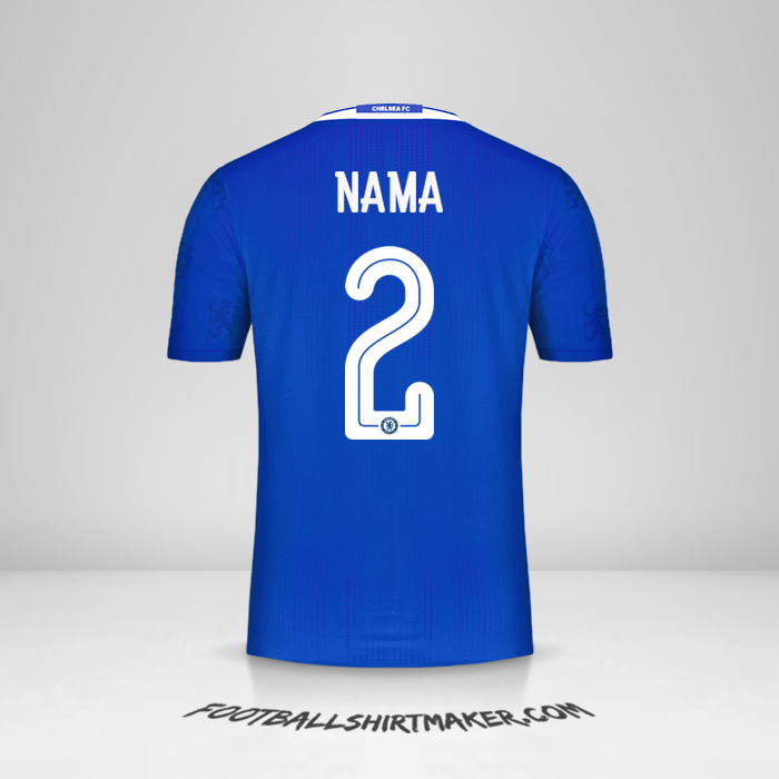 Jersey Chelsea Cup 2016/17 -  nama - 2