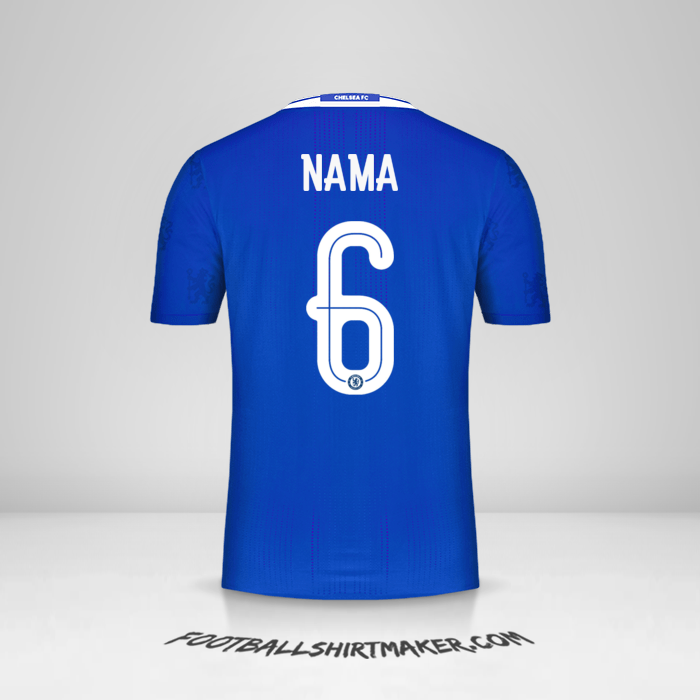 Jersey Chelsea Cup 2016/17 -  nama - 6