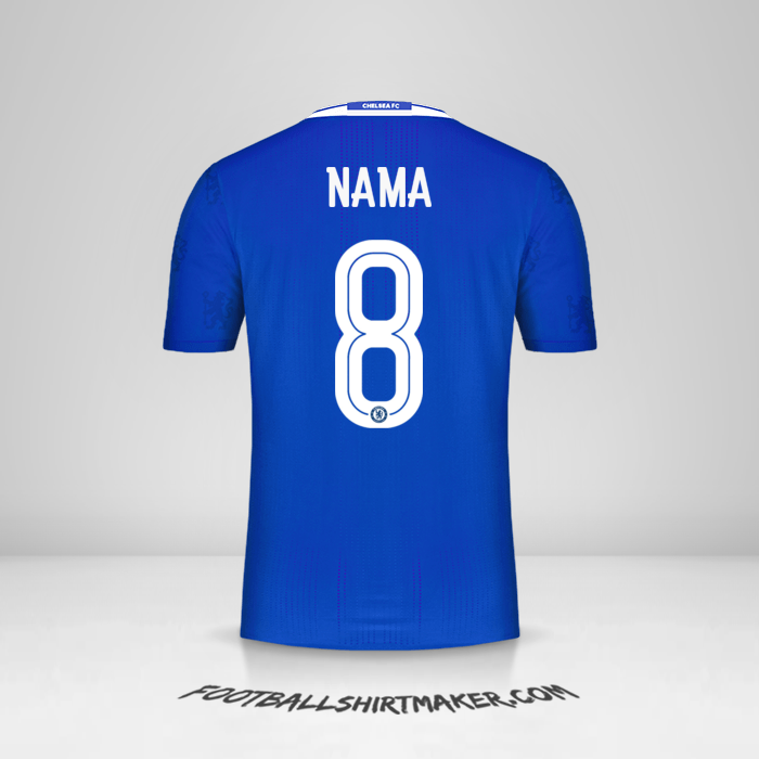 Jersey Chelsea Cup 2016/17 -  nama - 8