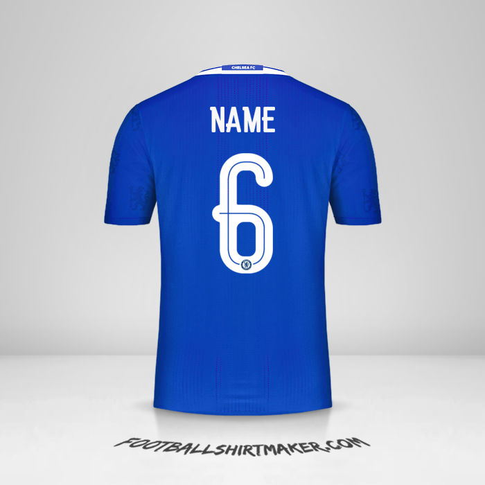 Shirt Chelsea Cup 2016/17 -  name - 6