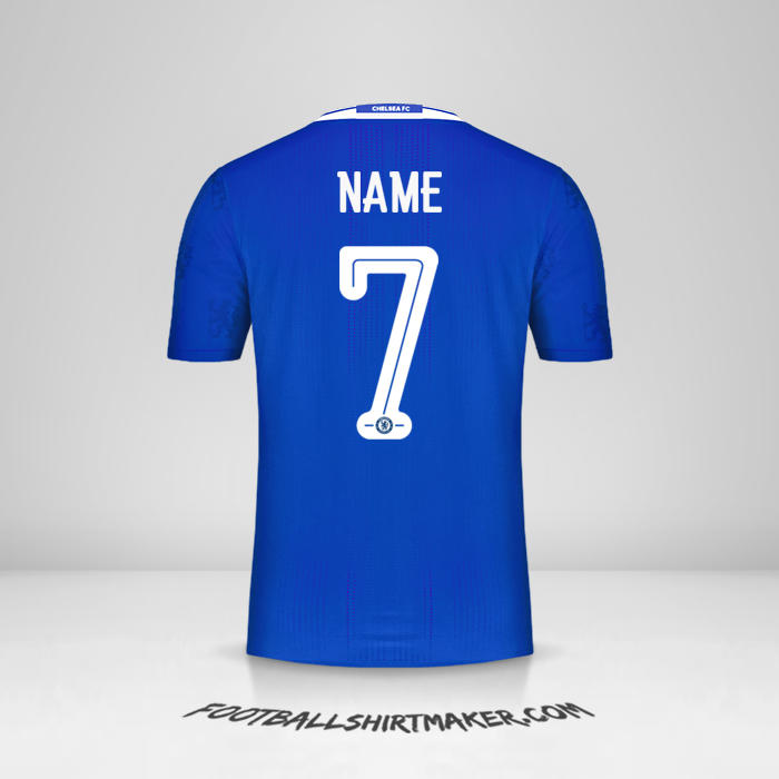 Shirt Chelsea Cup 2016/17 -  name - 7