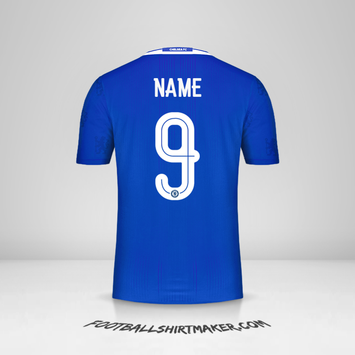 Shirt Chelsea Cup 2016/17 -  name - 9