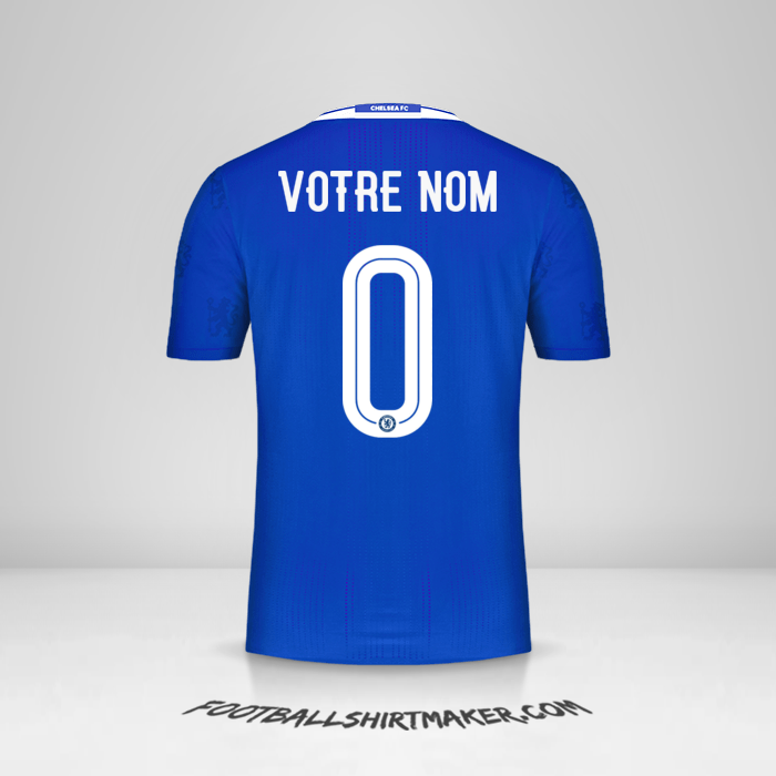 Maillot Chelsea Cup 2016/17 -  votre nom - 0
