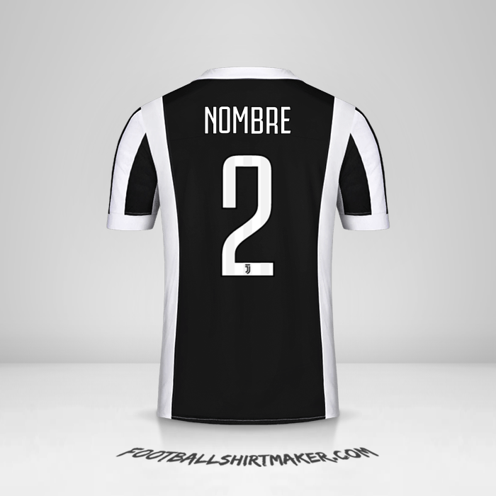 Camiseta Juventus FC 2017/18 -  nombre - 2