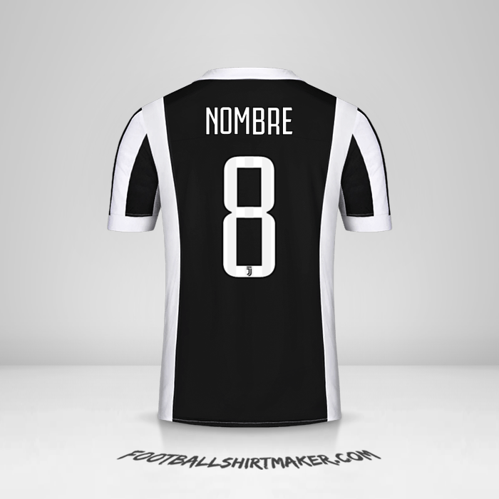 Camiseta Juventus FC 2017/18 -  nombre - 8