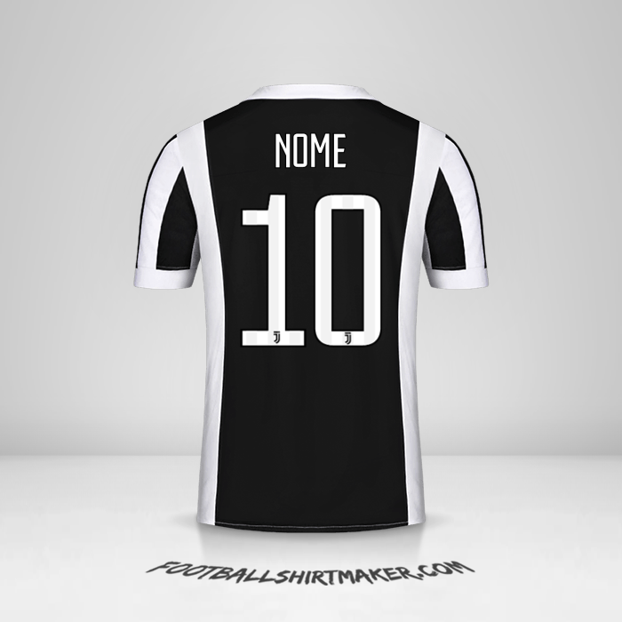 Maglia Juventus FC 2017/18 -  nome - 10