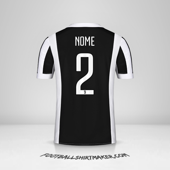 Camisola Juventus FC 2017/18 -  nome - 2