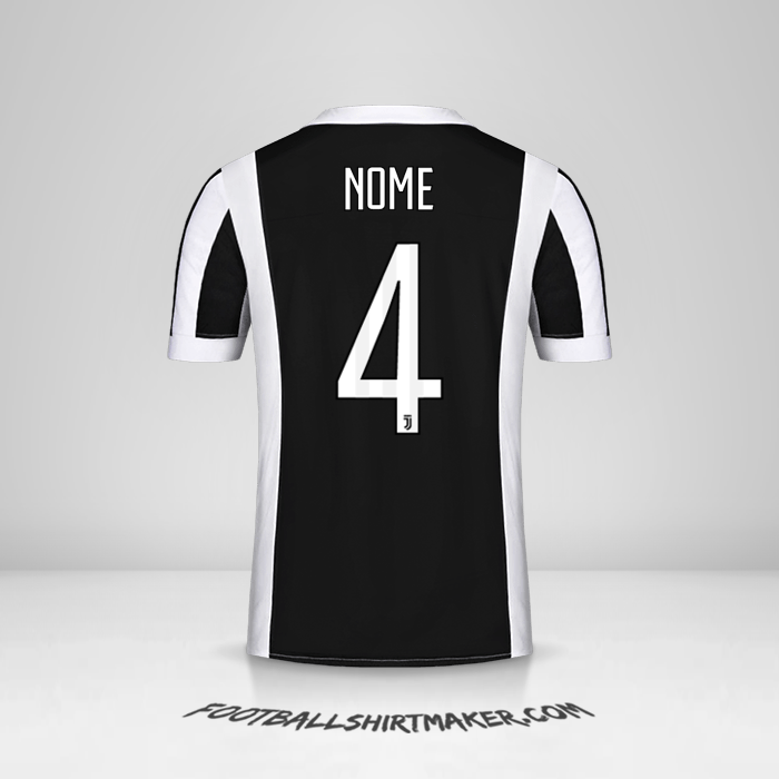 Camisa Juventus FC 2017/18 -  nome - 4