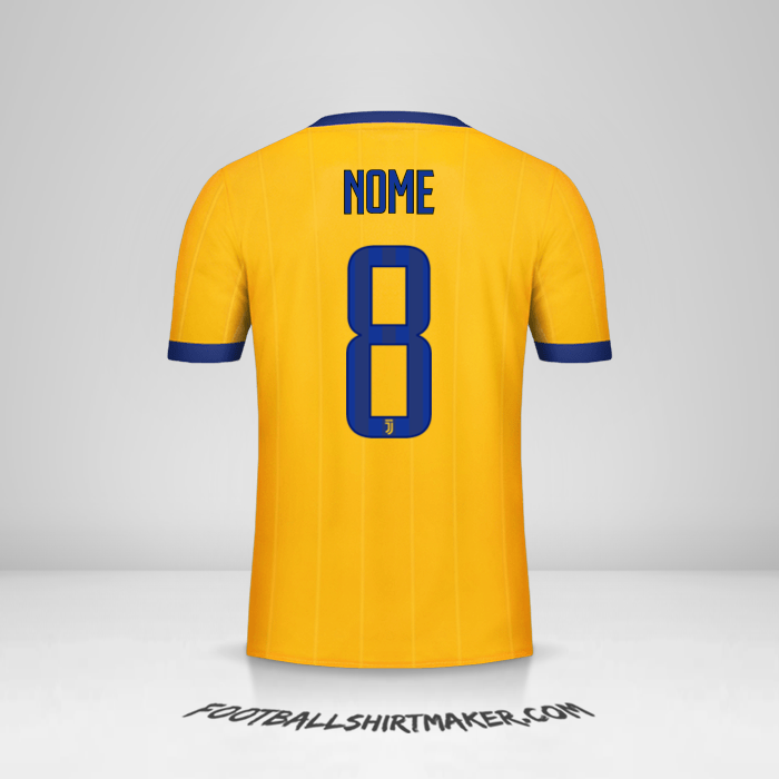 Camisa Juventus FC 2017/18 Alternativa -  nome - 8